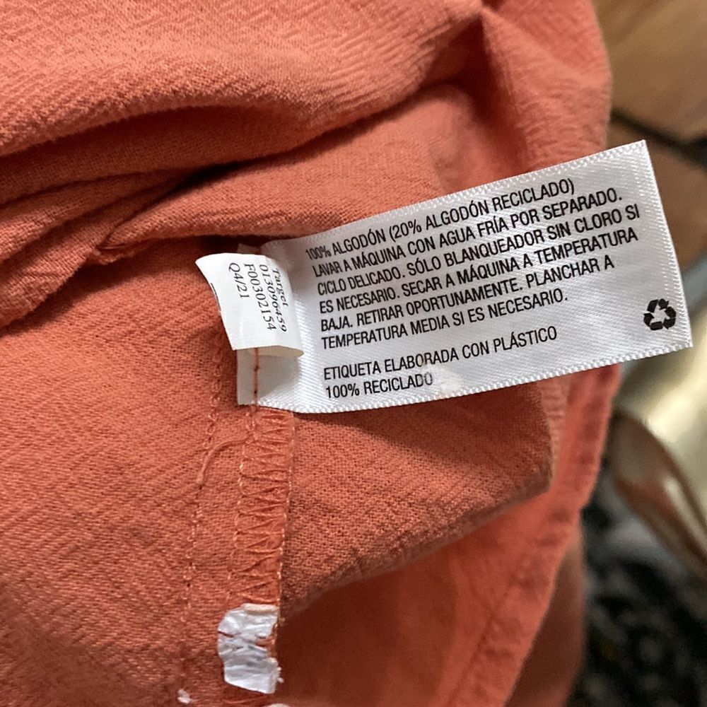 Universal Thread Apricot Womens Flutter Sleeveles… - image 12